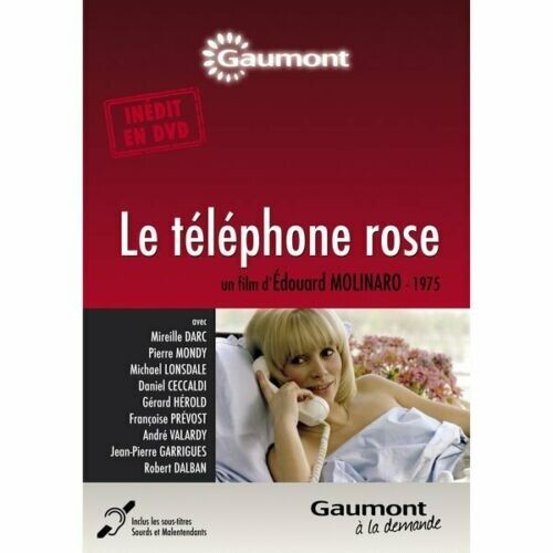 Dvd téléphone rose - dvd, rose"