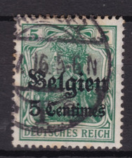 TIMBRE BELGIQUE OCCUPATION ALLEMANDE 1914 N° 2-OBL.TB-VOIR SCAN-B218