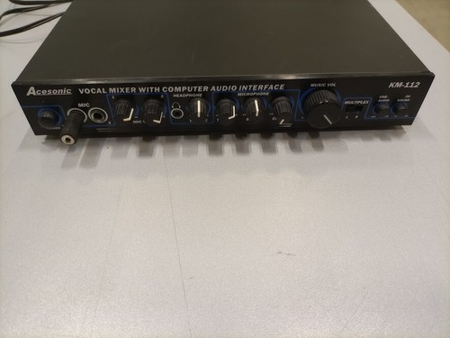 Acesonic 112 vocal mixer - acesonic, hm-112