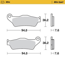 PLAQUETTES NITRO FRITTÉES