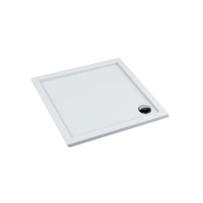 Receveur De Douche Plat Carré 80x80 90x90 Cm Acrylique Blanc Lisse Douche