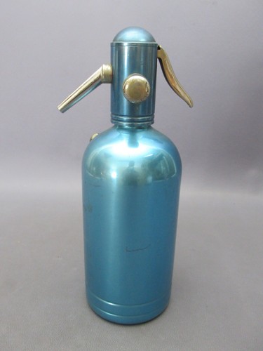 Blue anodized aluminum seltz - aluminum,