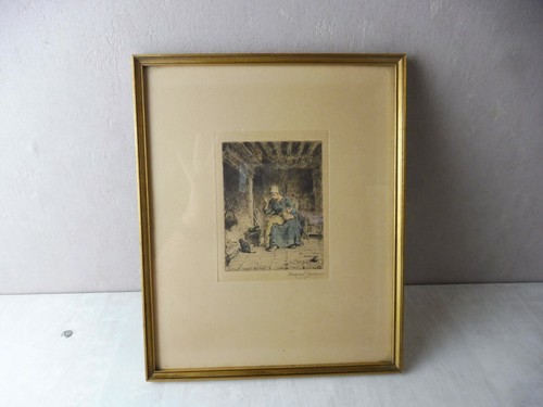 Ancienne estampe - , /
