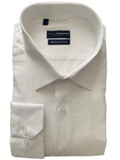 Chemise blanche aspect lin