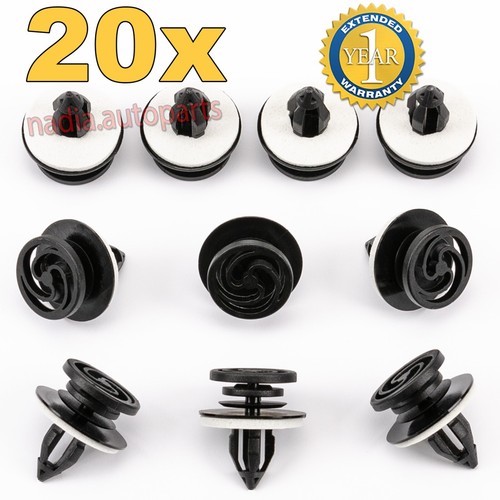 20x clips panneau porte - clips, de