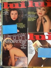 4 Magazines LUI.  VALÉRIE KAPRISKY