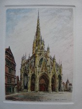 Ancienne Gravure Eau Forte