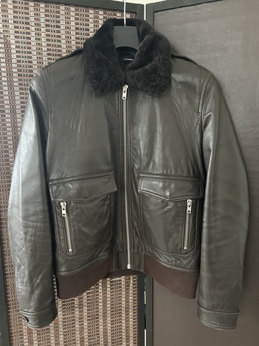 The kooples cuir aviateur - cuir,