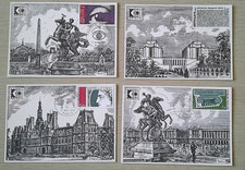 Cartes Premier Jour 1975  Série Complète Arphila 75 Paris