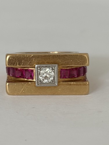 8085 bague tank jaune - 8085-,