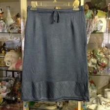 NWT August Silk Dark Blue 100%