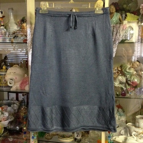 Nwt august silk dark - silk, blue
