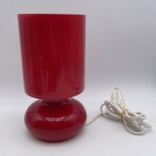 Lampe LYKTA à poser rouge en