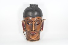 En Bois Bouddha Vintage Fait