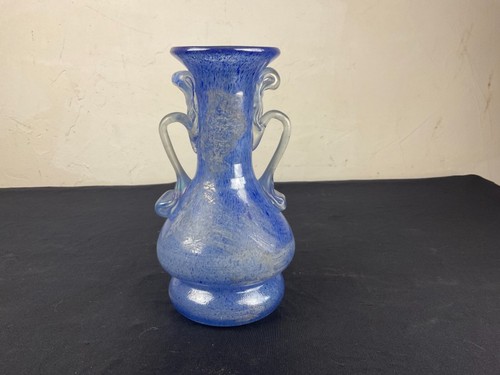 Vase verre irisé scavo - verre,