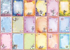 Diddl série 18 feuilles  Timbres