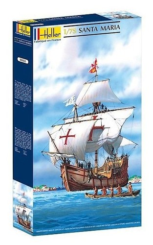 Bateau santa maria heller - santa, 1/75