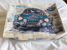 MAQUETTE ALPINE A110 1/24 MARQUE HELLER