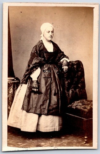 Cdv 1865 jeune femme - cdv, en