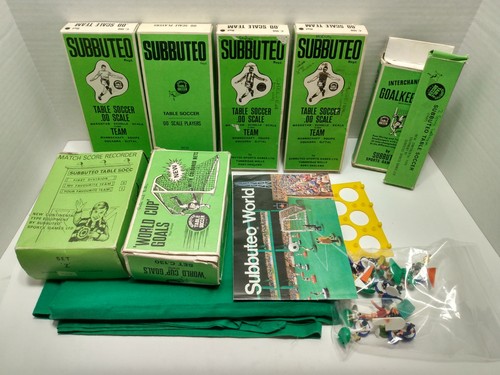 Subbuteo table soccer - table, soccer,