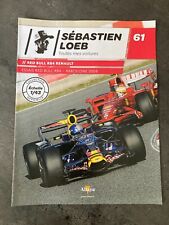 MAGAZINE SEBASTIEN LOEB N°61 RED BULL RB4 RENAULT BARCELONE 2008  K28