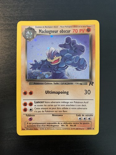 Carte pokémon mackogneur - pokémon,