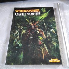 WARHAMMER games workshop vintage - CODEX - COMTES VAMPIRES