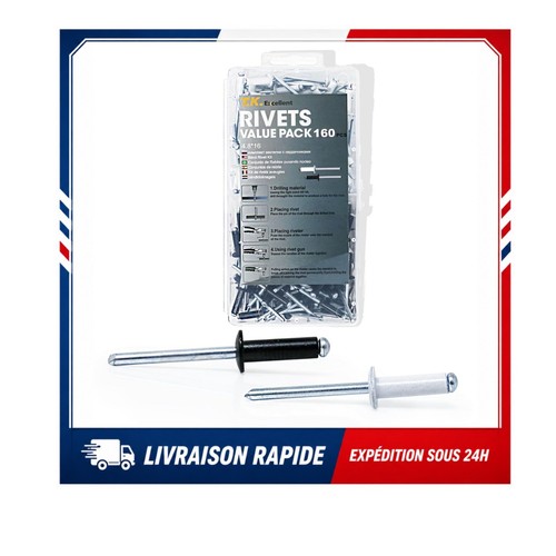 Rivets pop aveugles aluminium