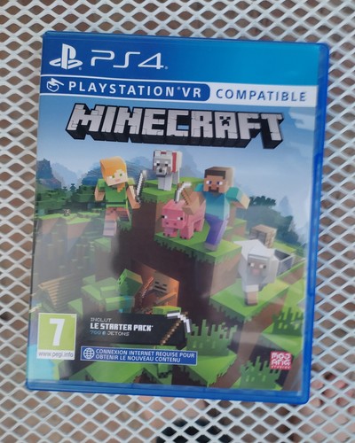 Minecraft jeu ps4 - ps4, vr