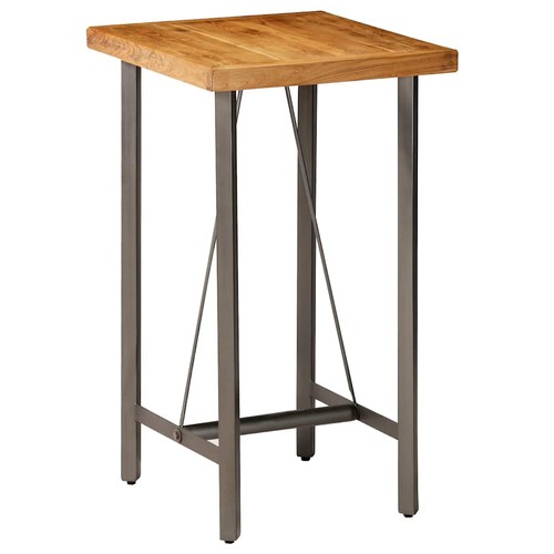 Table bar teck recyclé - de,
