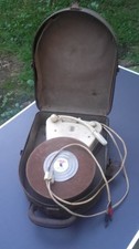 ANCIEN TOURNE DISQUE PHILIPS Années 50 en valisette cartonné