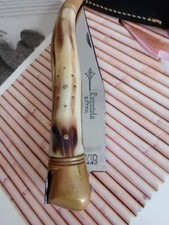 RARE COUTEAU LAGUIOLE COLLECTION DAVID L ARBALETE 18 CM FERME 32.5 CM OUVERT  