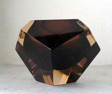 Cendrier Murano cristal fumé collection Sommerso de Flavio Poli 1960/70 - B10