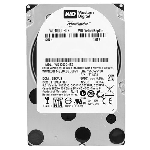 Disque dur 1tb wd1000dhtz - disque, wd