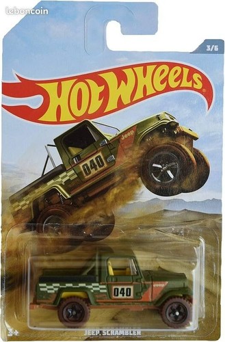 Hot wheels jeep scrambler 6 - hot,