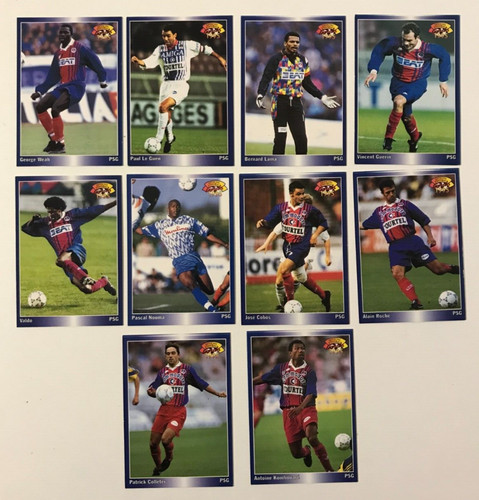 Lot vignettes panini - 10,