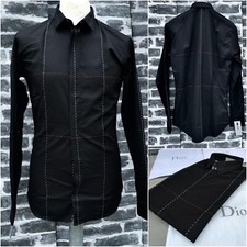 UltraRare & Great Dior Homme AW18 Stitch Design Long Sleeved Shirt