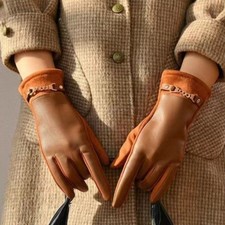 Femme PU Gants Cuir Conduite
