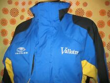 Ancienne VESTE de SKI TRICOLOR VALLOIRE GALIBIER SKI CLUB T14 164 BLEU no ESF