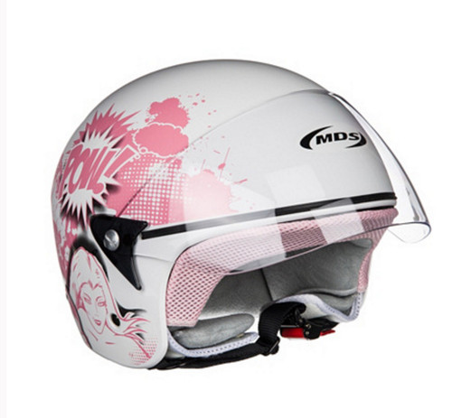 Neuf casque agv blanc - neuf, rose