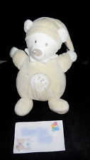 doudou peluche ours beige