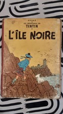 Tinitin l’ile noire édition 1955 mauvais état