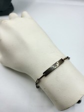 ZV - Gourmette Ancienne Argent