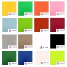 Nappe en Toile Cirée Fait sur Mesure Marchandise au Mètre Rouleaux uni Couleur