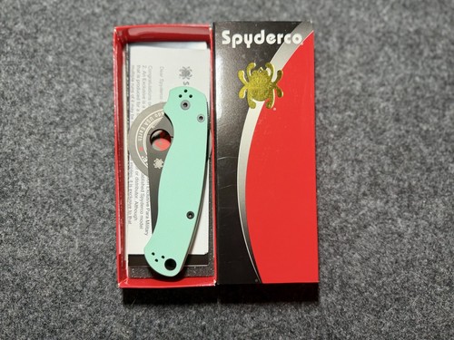Spyderco paramilitary teal - paramilitary, 2