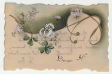 Cpa fantaisie celluloïd bonne - fantaisie,