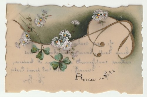 Cpa fantaisie celluloïd bonne - cpa,