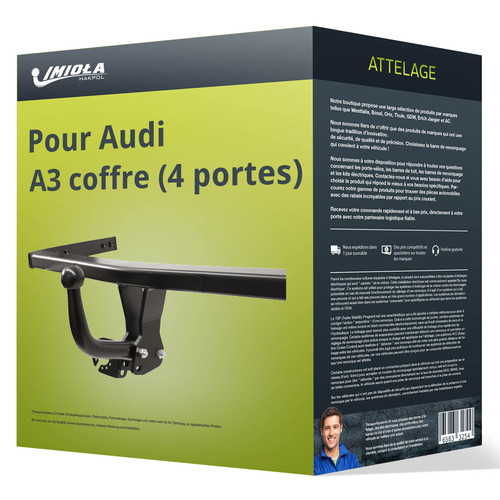 Attelage pour audi coffre - attelage,