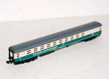 MINITRIX N 1/160 3139 VOITURE VOYAGEUR, WAGON DE SOCIÉTÉ, DB AMENAGÉ + ECLAIRAGE