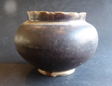 vase lune chinois d'époque Han , Tang ? moon vase ? Chinese antique pottery